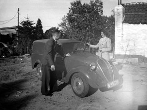 Fiat 500 Topolino (Foto: Fotopersbureau Het Zuiden. Bron: SALHA)