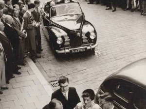 Sunbeam-Talbot (Foto: Schmidlin; collectie Regionaal Archief Tilburg)