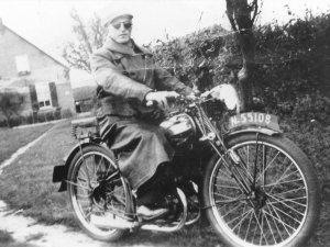 Sparta motorfiets, 1940