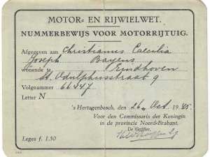 Bron: collectie J. v.d. Ven