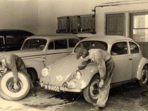 Chrysler, Opel en Volkswagen (collectie P. Roosenboom)