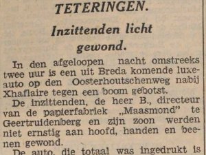 Bron: Dagblad van Noord-Brabant, 23 juli 1937