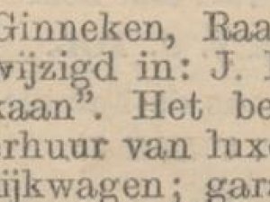 Bron: Bredasche Courant, 23 juni 1936