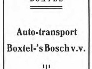 Bron: Gemeentegids Boxtel 1925