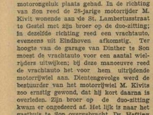 Bron: Eindhovensch Dagblad, 5 mei 1930