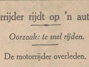 Bron: Dagblad van Noord-Brabant, 26 sept. 1932