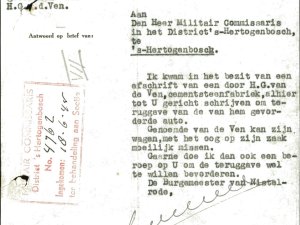 Bron: BHIC, Archief Militair Gezag, scan 626