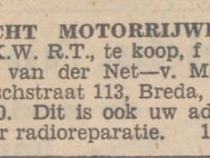 Bron: Dagblad van Noord-Brabant, 5 mrt. 1940