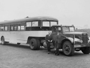 Autocar met DAF / Verheul oplegger (bron: particuliere collectie)
