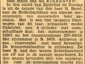 Bron: Prov. Noordbr. en 's-Bossche Courant, 10 aug. 1936