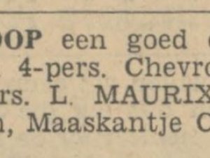 Bron: Prov. Noordbr. en 's-Hertogenbossche Courant, 13 januari 1934