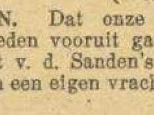 N-4219 Bron: Eindhovensch Dagblad 15 sept. 1919