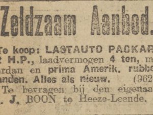 Bron: Alg. Handelsblad, 11 feb. 1920