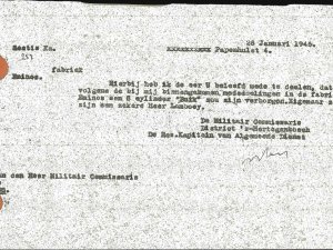 Bron: BHIC, Archief Militair Gezag, scan 829