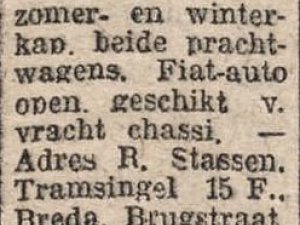 Bron: Dagblad van Noord-Brabant, 2 juni 1923