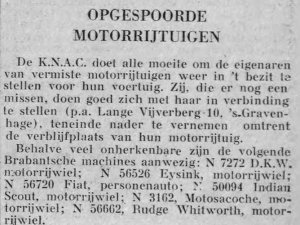 Bron: Het Huisgezin, 29 juli 1940