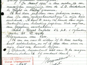 Bron: BHIC, Archief Militair Gezag, inv. nr. 471 scan 409