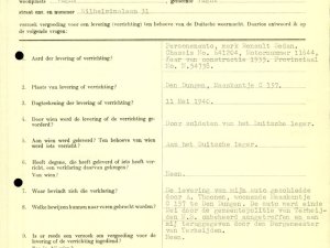 Schadeformulier (BHIC, archief gemeente Vught 1931-1985, inv. nr. 1011, scan 141)