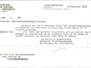 Bron: BHIC, Archief Militair Gezag, inv. nr. 471 scan 823