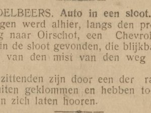 Bron: Provinciale Noordbrabantsche en 's Hertogenbossche Courant, 22 mrt. 1927