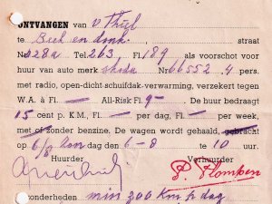 Bron: archief Arthur van Thiel