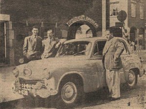 Hillman Minx (bron: Eindhovens Dagblad, 15 sept. 1951)