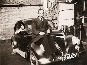 Matford (Bron: coll. Heemkundige Kring Fijnaart en Heijningen)