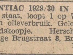 Bron: Dagblad van Noord-Brababnt, 22 december 1934