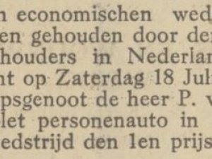 Bron: De Zuid Willemsvaart, 31 juli 1931