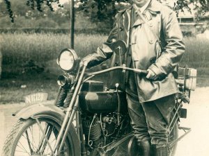 Harley-Davidson, type J (bron: collectie Nico de Bont)