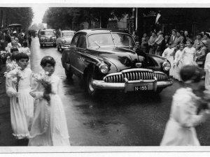 Foto 1: N-155, 10 juni 1956 (bron: Heemkundekring De Vierschaer, Wouw)