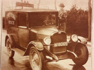 Chevrolet (bron: Brabantsche Illustratie 1930 nr. 1)