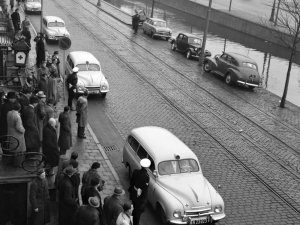 Skoda 1200 met Oostenrijks kenteken (bron: Conam, collectie Karel Vermeer)