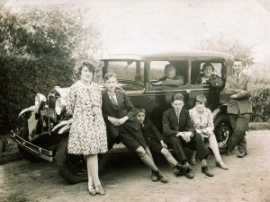 Ford A (bron: familiealbum Van Liempd)