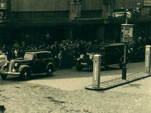 Begrafenisstoet oud-burgemeester V.d. Does de Willebois, 1937 (collectie Nico de Bont)
