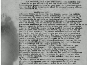 Proces-verbaal, blz. 1 (bron: Archief Heemkundekring Weerderheem, Valkenswaard)