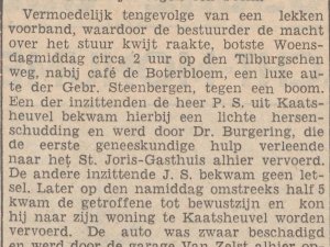 Bron: Nieuwe Tilburgsche Courant, 23 december 1937