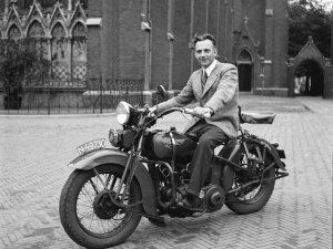 Harley-Davidson (Foto: Johan van Eerd; © Francesco van Eerd. Bron: BHIC)