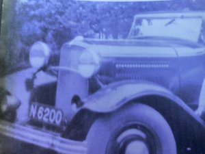 N-6200 op Ford model B (1932), met afwijkende wielen (collectie Koen Schilders)