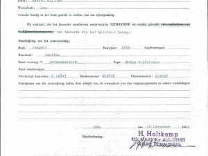 Bron: BHIC, Archief Militair Gezag, inv. nr. 258 scan 251