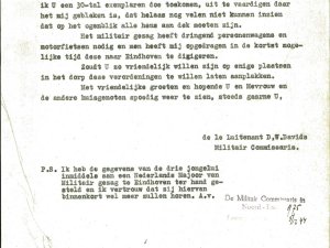Bron: BHIC, Archief Militair Gezag, inv. nr. 258 scan 765