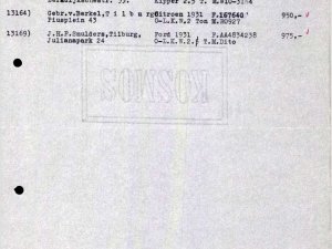 Lijst van gevorderde vrachtwagens (Archief gemeentebestuur Tilburg 1938-1985, inv. nr. 5631, scan 242)