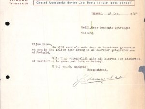Bron: Regionaal Archief Tilburg, toegang 484, Gemeentebestuur Tilburg 1938-1985, inv. nr. 5633, scan 384