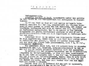 Bron: BHIC, Gemeentepolitie Oss 1853-1944, inv. nr. 167