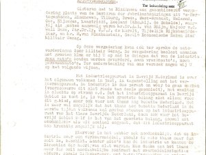Brief van de fabrikantenkringen (BHIC, archief Militair Gezag)