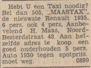 Bron: Nieuwe Tilb. Courant, 9 feb. 1935