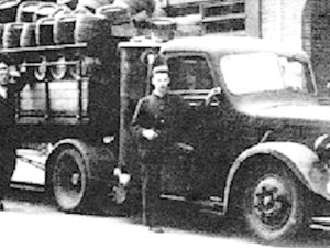 Mercedes met gasgenerator