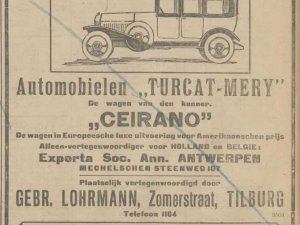 Bron: Nieuwsblad v.h. Zuiden, 14 aug. 1924