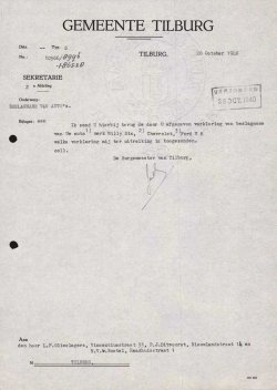 Bron: Regionaal Archief Tilburg, Archief gemeentebestuur Tilburg 1938-1985, inv. nr. 5630, scan 65