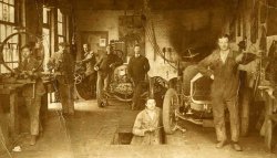 Werkplaats, 1920 (collectie Regionaal Archief Tilburg, 200119)